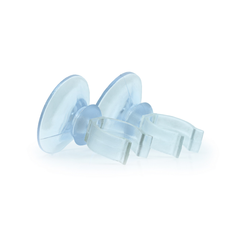 Suction cup mounting 16mm - 2 pcs.